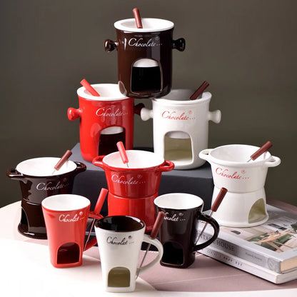 Tasse Fondue ChocoNid – Spéciale Chocolat Chau